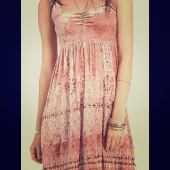 Free People Velvet Underground Mini Dress - Picture 2 of 10